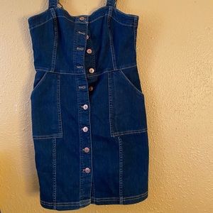 Dark Jean dress